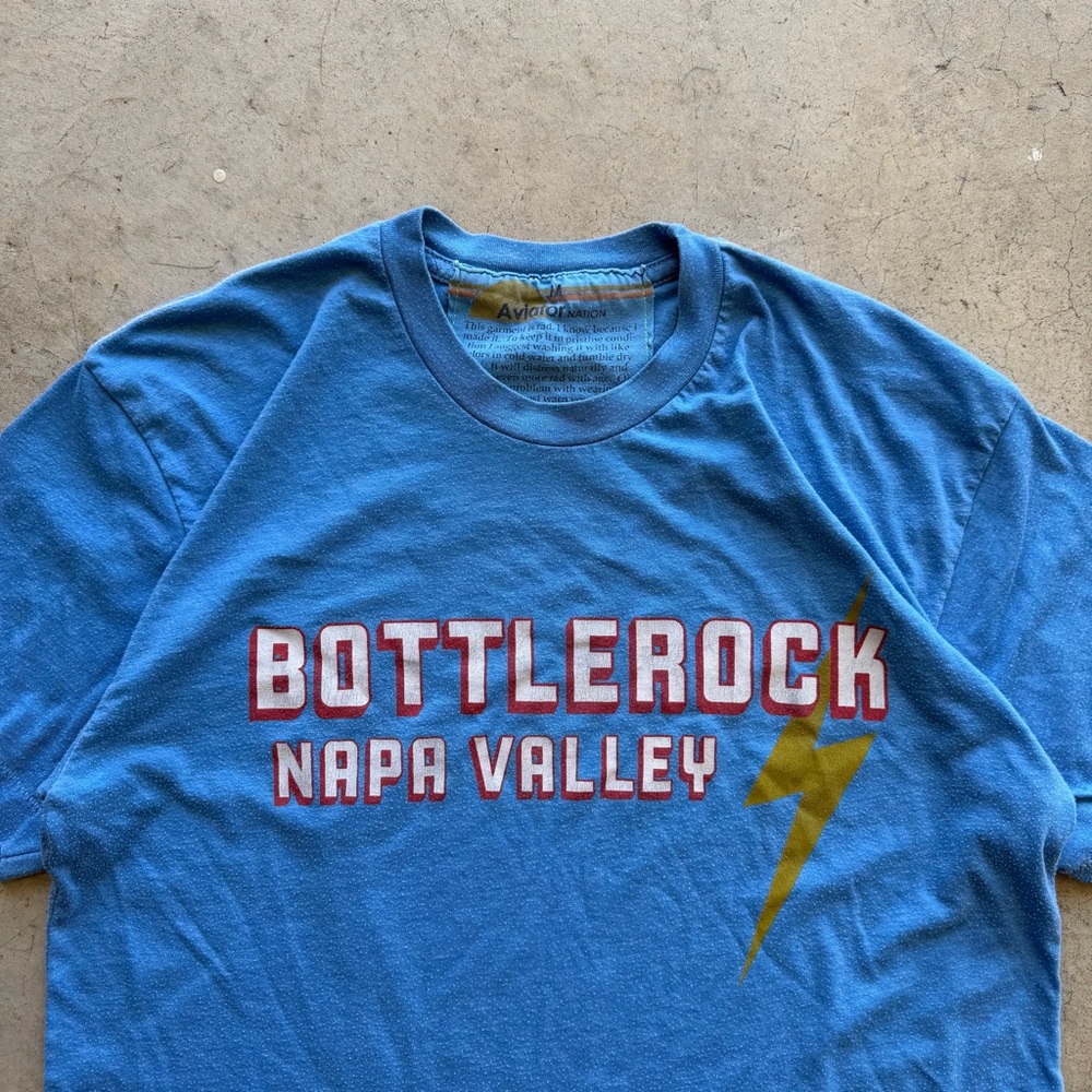 Aviator Nation Bottle Rock Napa Valley Shirt